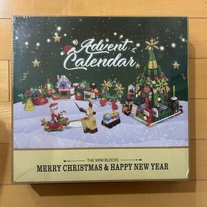 Advent Calendar Mini Blocks Christmas and New Year Set